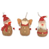 Ismeretlen Karácsonyi akasztós dísz - többféle, 11 cm