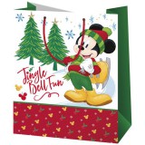 Ismeretlen Mickey egér karácsonyi álló dísztasak - 17 x 10 x 23 cm