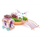 Ismeretlen My Fairy Garden: Unikornis kert ekhós szekérrel