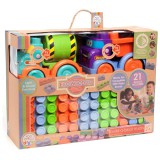 Ismeretlen Roo Crew ECO: Járművek építőkockákkal - többféle