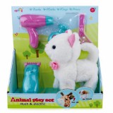 Ismeretlen Sétáló, nyávogó kiscica fodrász készlettel