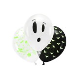 Ismeretlen Sötétben világító lufi, 3 db - 27 cm