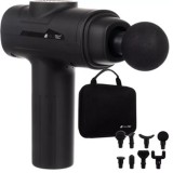 Iso Trade Malatec Rezgőpontos masszázspisztoly, test- és hátmasszírozó, 8 fej