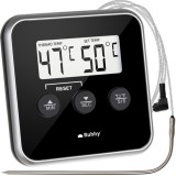 Iso Trade Ruhhy digitális konyhai hőmérő szondával, -20-250°C, időzítővel