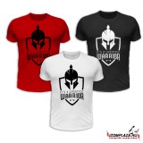 It's a lifestyle. WARRIOR - 3db póló szettben (piros-fehér- fekete)