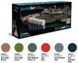 Italeri Italeri Acrylic szett: M.T.B. and SHIPS (434AP) festék