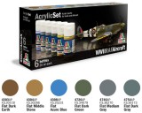 Italeri Italeri Acrylic szett: WWII RAF AIRCRAFT (432AP) festék