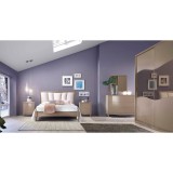 Italexport Aria hálószoba - választható színben, 160x200 cm ággyal, 2 tolóajtós szekrénnyel
