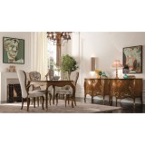 Italexport Charme étkező - választható színben, 100x100 cm étkezőasztallal