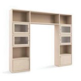 Italexport Eden Day szekrénysor (faerezettel)