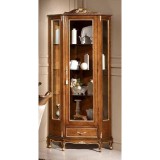 Italexport Emozioni sarok vitrines szekrény díszkoronával