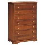 Italexport Lajos Fülöp magas, fiókos komód