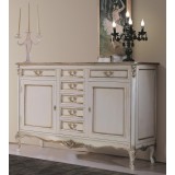 Italexport Profumo di Casa 2-ajtós tálalószekrény 7 fiókkal