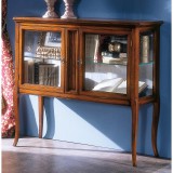 Italexport Profumo di Casa 2-ajtós vitrines tálalószekrény