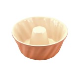 itália konyha Agyag kuglófsütő fehér mázas