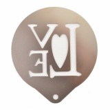 itália konyha Cappuccino, sütemény díszítő sablon, karácsonyi, 1db