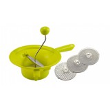 itália konyha Hal- és paradicsompasszírozó 22 cm 3 betétes