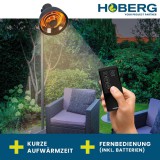 itália konyha Hoberg Infra Hősugárzó 2000W