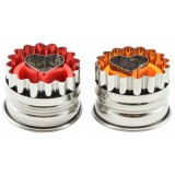 itália konyha Linzerkiszúró rugós szív közepű