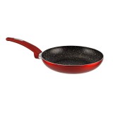 itália konyha Metal Red Comfort tapadásmentes alumínium serpenyő 22*4,3 cm indukciós