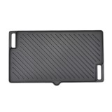 itália konyha Öntöttvas Grill lap 45*25 cm 2 oldalas csőrös,