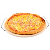 itália konyha Pizzakő 33 cm, állvánnyal