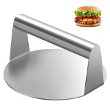 itália konyha Rozsdamentes Hamburgerprés (húsprés / húsvasaló) 14 cm