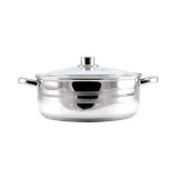 itália konyha Rozsdamentes Szeletsütő lábas 28*11 cm