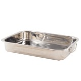 itália konyha Rozsdamentes tepsi 32x24 cm