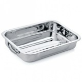 itália konyha Rozsdamentes tepsi 37x28x6 cm