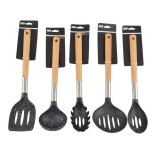 itália konyha Spagettikiszedő kanál fanyéllel