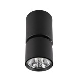 ITALUX BONIVA spotlámpa fekete, 3000K melegfehér, beépített LED, 300 lm, IT-SPL-2854-1-SC-BL