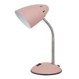 ITALUX COSMIC asztali lámpa króm, E27, IT-MT-HN2013-PINK+S.NICK