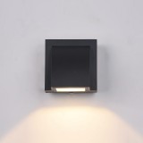 ITALUX EDGAR fali lámpa fekete, 3000K melegfehér, beépített LED, 120 lm, IT-PL-436B