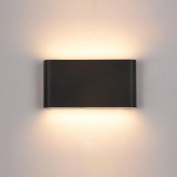 ITALUX ROMANO fali lámpa fekete, 3000K melegfehér, beépített LED, 720 lm, IT-PL-266B