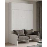 Itamoby Szekrényágy felső tárolórésszel, 174 cm – IM Kentaro Sofà