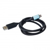 iTec i-tec C31CBLDP60HZ video átalakító kábel 1,5 M USB C-típus DisplayPort Fekete