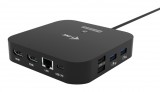 iTec i-tec C31DUALHDMIDOCKPD dokkoló állomás és port replikátor Vezetékes USB 3.2 Gen 2 (3.1 Gen 2) Type-C Fekete