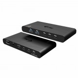 iTec i-tec C31KVMHDMIDOCKPD dokkoló állomás és port replikátor Vezetékes USB 3.2 Gen 1 (3.1 Gen 1) Type-C Fekete