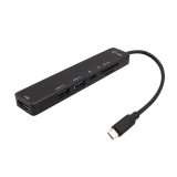 iTec i-tec C31TRAVELEASYDOCKPD dokkoló Vezetékes USB 3.2 Gen 1 Type-C Fekete