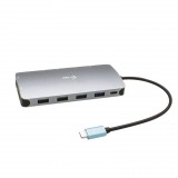 iTec i-tec Metal C31NANODOCKPROPD dokkoló Vezetékes USB 3.2 Gen 1 Type-C Ezüst