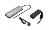 iTec i-tec Metal C31NANOHDM2D100 dokkoló állomás és port replikátor Vezetékes USB 3.2 Gen 1 (3.1 Gen 1) Type-C Szürke