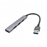 iTec i-tec Metal U3HUBMETALMINI4 USB Hub 3.2 Gen 1 Type-A Fémes