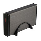 iTec i-tec MYSAFE35U401 tárolóegység burkolat HDD ház Fekete, Fémes 3.5"