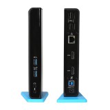 iTec i-tec U3DUALHDMIDOCK dokkoló Vezetékes USB 3.2 Gen 1 Type-A Fekete
