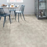 IVC tekercses vinyl padló, PVC - szürke kő mintás Bern 385 Gal 2 m