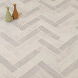 IVC tekercses vinyl padló, PVC - világosbarna csempe mintás Bern 295 Bru 3 m