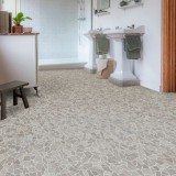 IVC tekercses vinyl padló, PVC - világosbarna kő mintás Bern 235 Fer 2 m