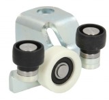 Iveco Daily 2007- középső tolóajtó görgő konzollal bal