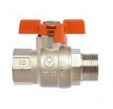 IVR 3/4˝ 441/A tip. SZOLÁR gömbcsap FIX-KB, T-fogantyús